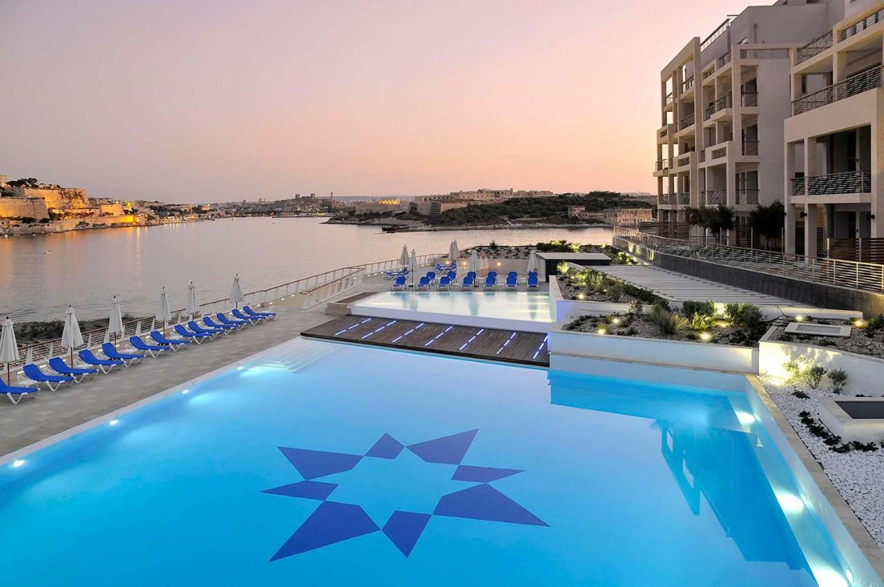 Super Luxury Apartment In Tigne Point, Amazing Sea Views Слима Экстерьер фото