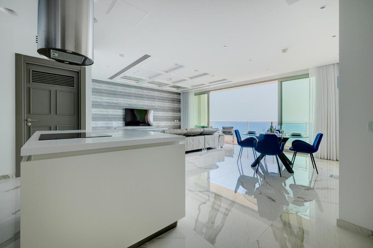 Super Luxury Apartment In Tigne Point, Amazing Sea Views Слима Экстерьер фото