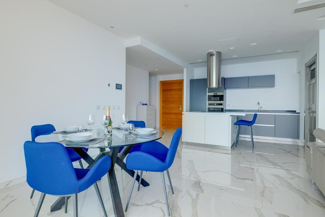 Super Luxury Apartment In Tigne Point, Amazing Sea Views Слима Экстерьер фото