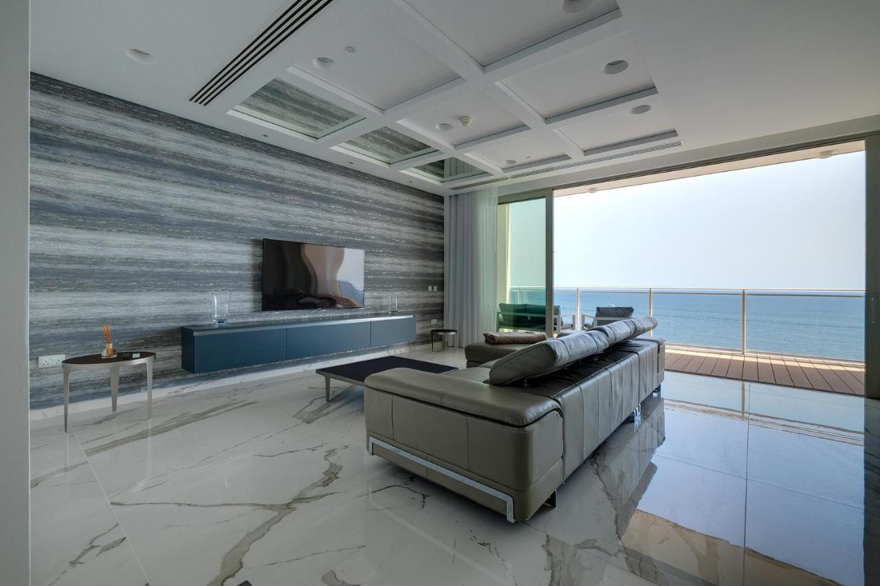 Super Luxury Apartment In Tigne Point, Amazing Sea Views Слима Экстерьер фото
