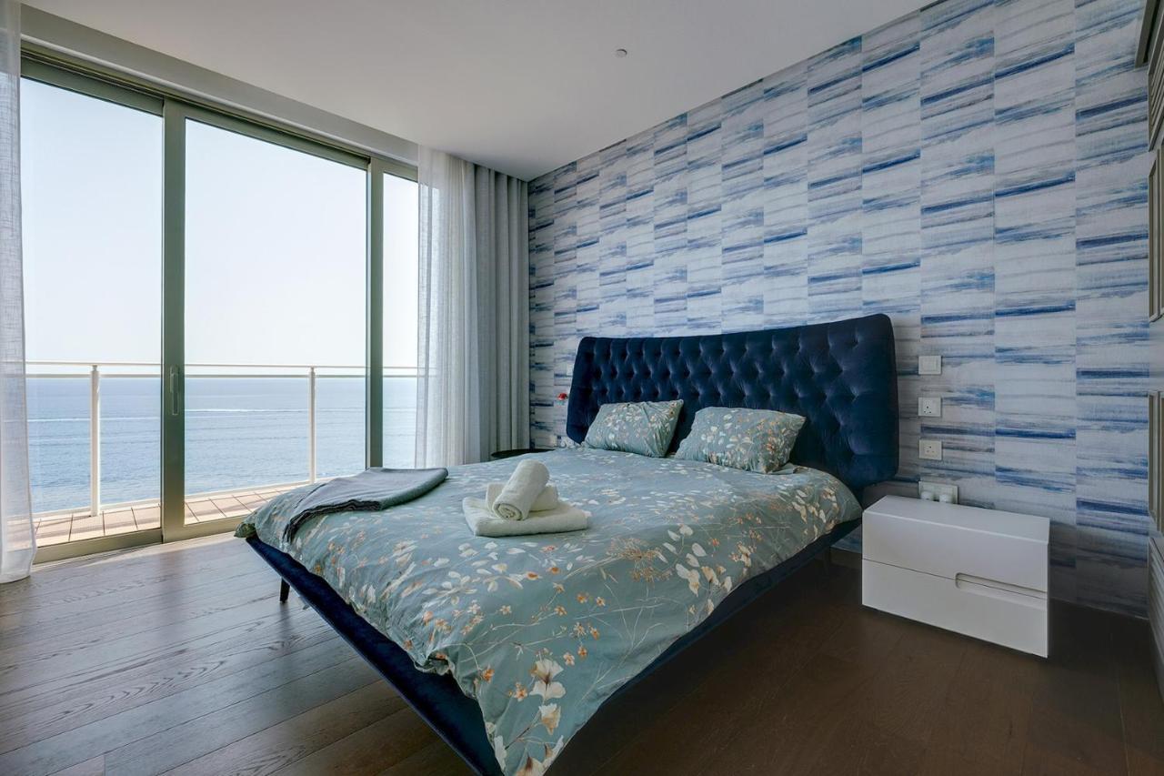 Super Luxury Apartment In Tigne Point, Amazing Sea Views Слима Экстерьер фото