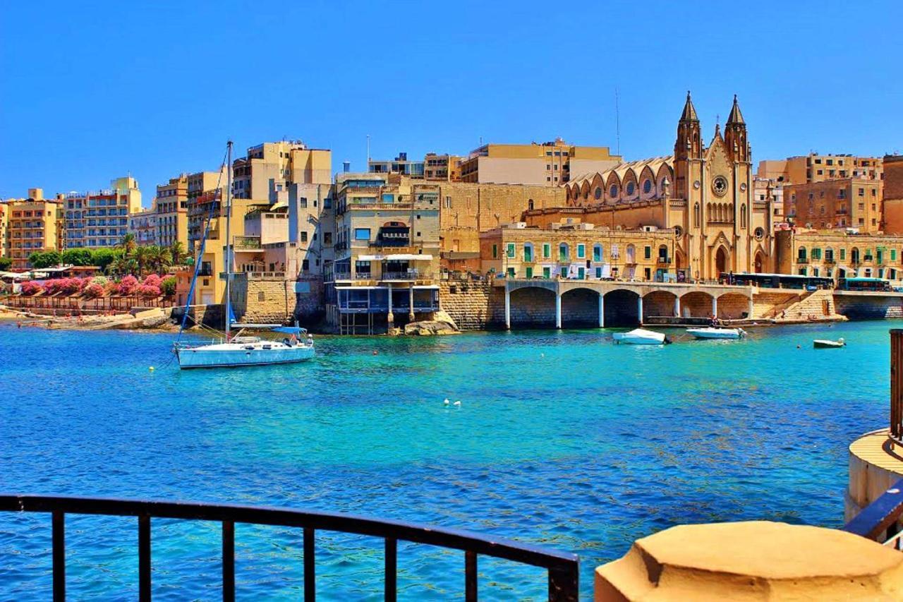 Super Luxury Apartment In Tigne Point, Amazing Sea Views Слима Экстерьер фото