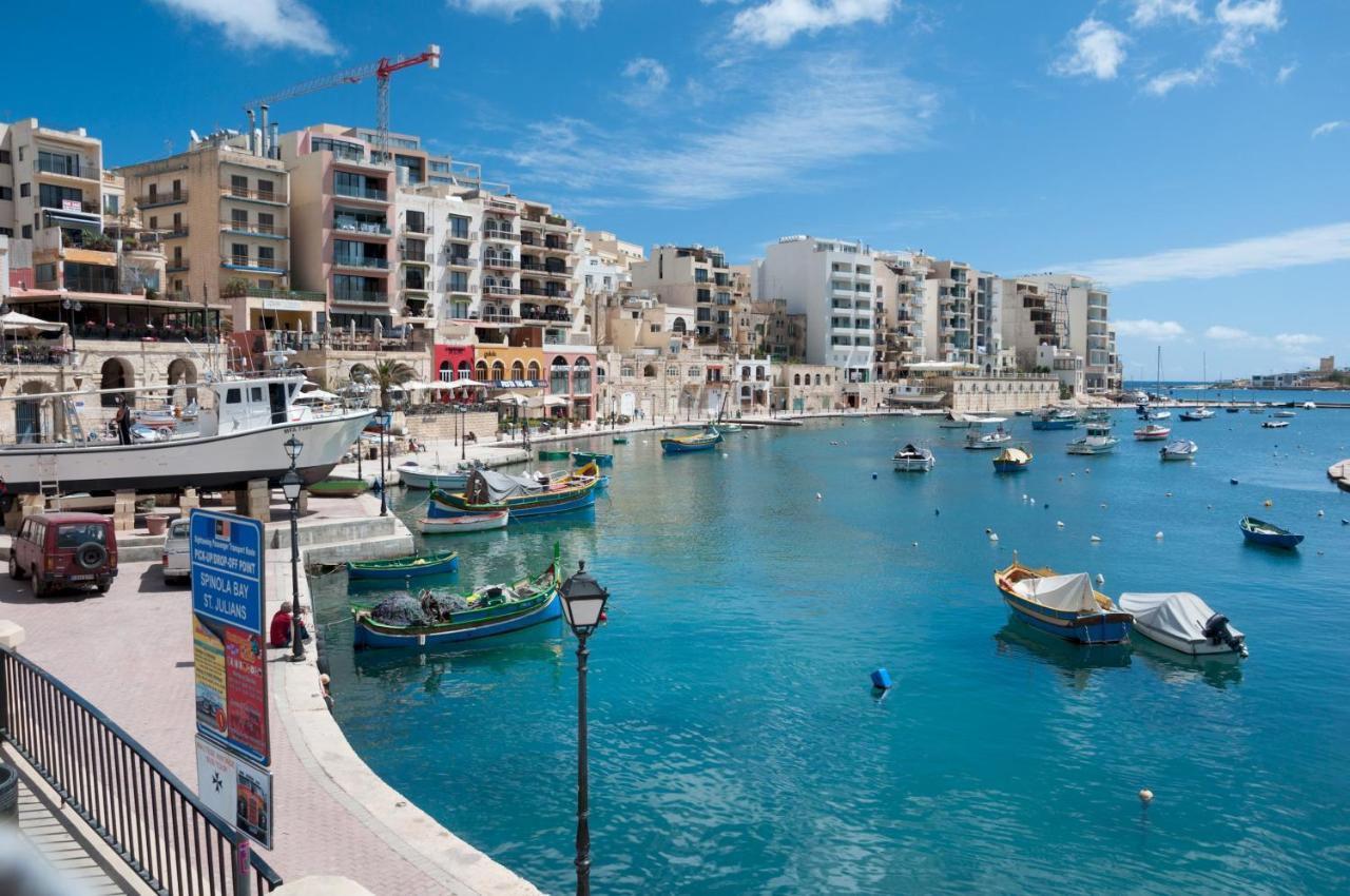 Super Luxury Apartment In Tigne Point, Amazing Sea Views Слима Экстерьер фото