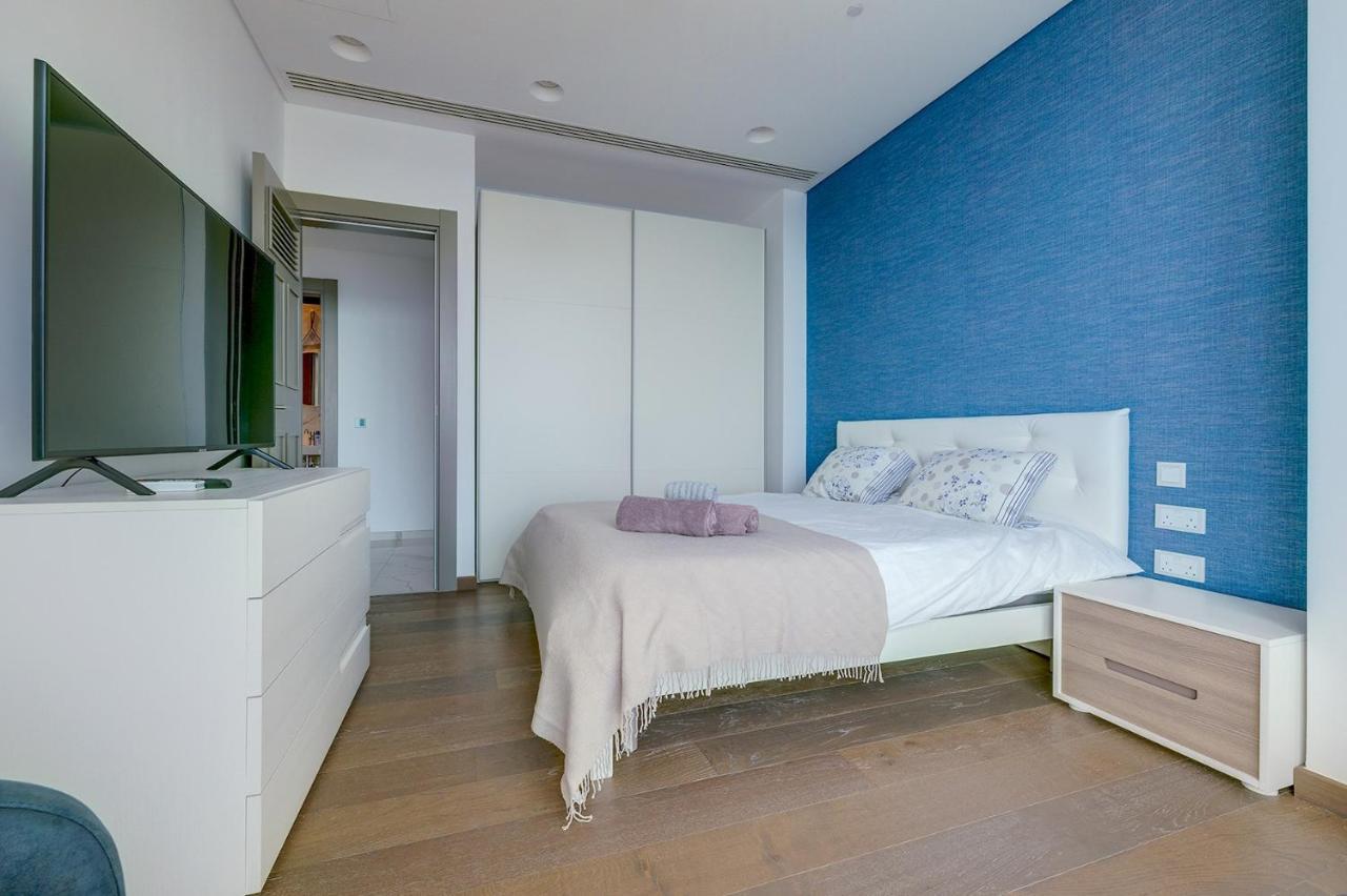 Super Luxury Apartment In Tigne Point, Amazing Sea Views Слима Экстерьер фото