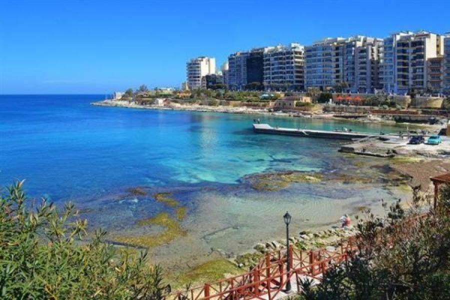 Super Luxury Apartment In Tigne Point, Amazing Sea Views Слима Экстерьер фото