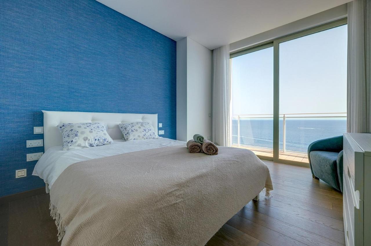 Super Luxury Apartment In Tigne Point, Amazing Sea Views Слима Экстерьер фото